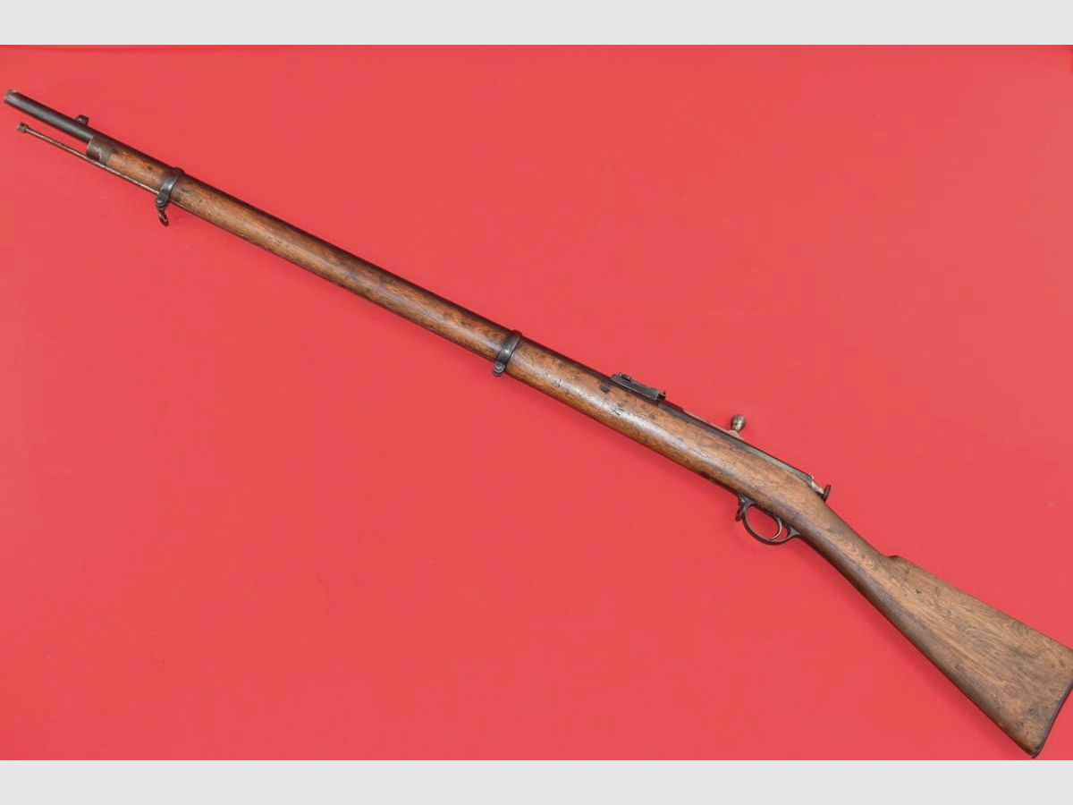 #3064 Carabina M1870 Berdan II, prodotta nel 1887, cal. 10,75x58R, immagine 5 di 41