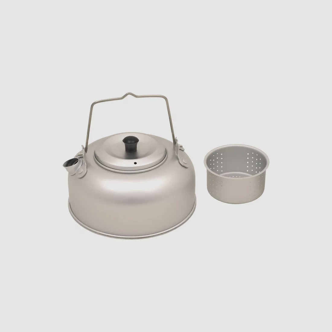 Hervidor de agua con infusor - Aluminio - 950 ml (1 Qt)