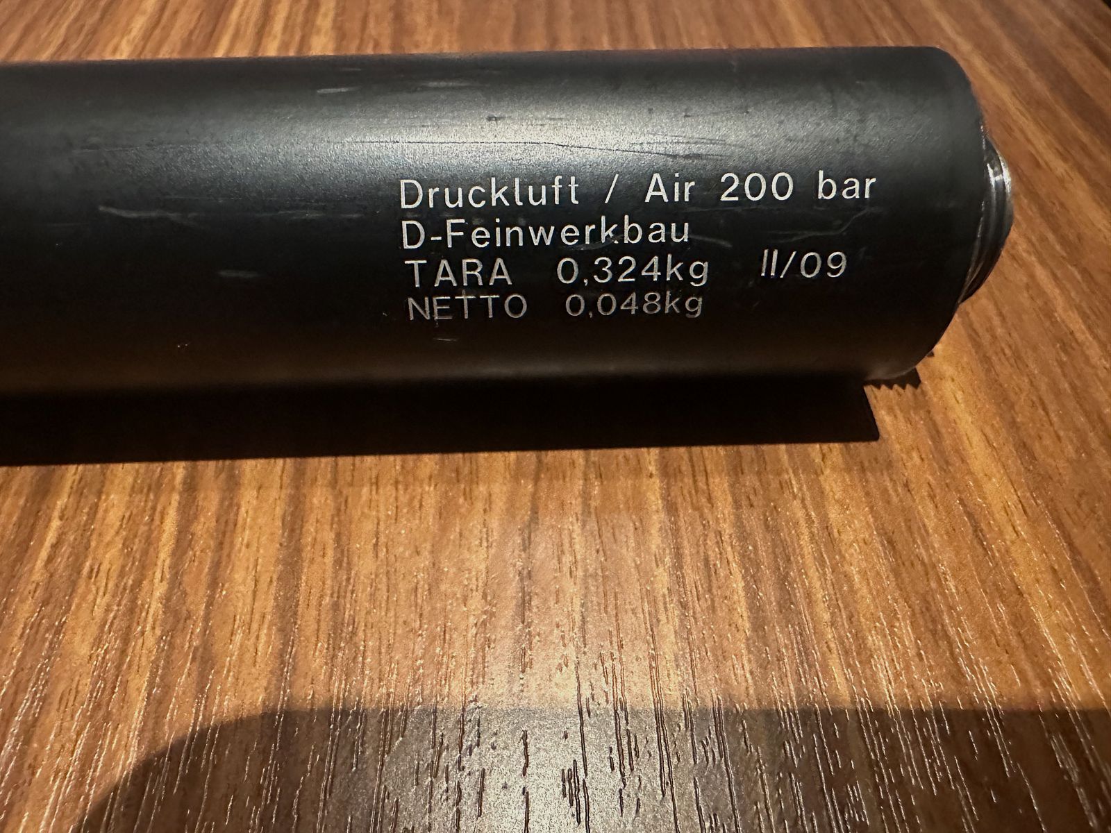 gebrauchte Kartusche Feinwerkbau Luftgewehr LG 700