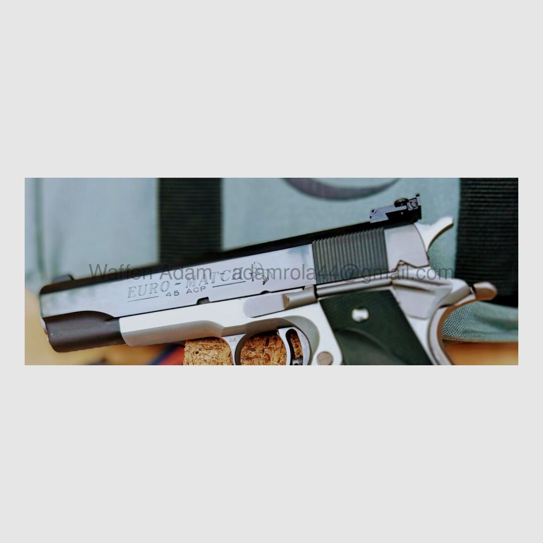 Colt 1911 Modèle Euro Match 1 sur 500