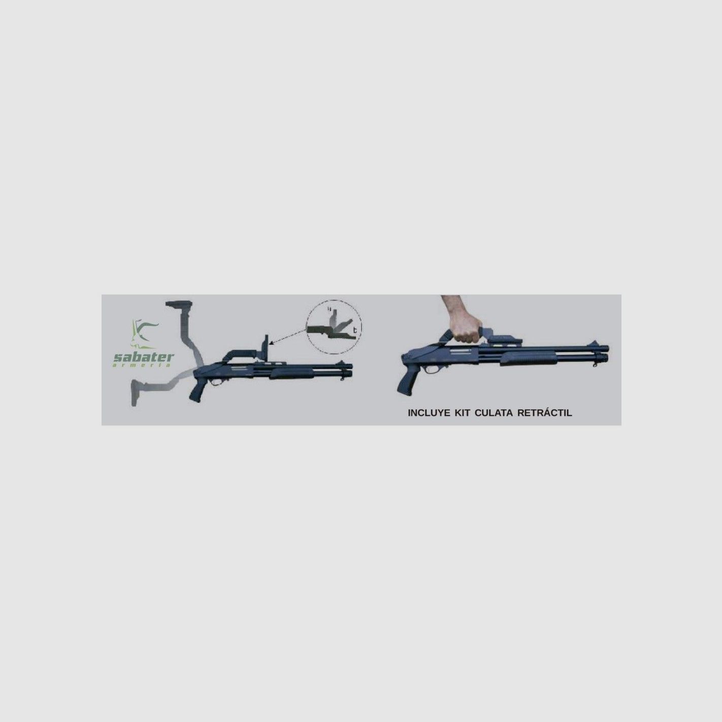 Flinte STINGER Tactical Pump, Bild 2 von 2