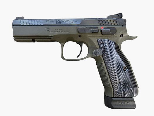 CZ Shadow 2 Camo Optic Ready OR 9mm Sportpistole inkl. verstellbarer Kimme Sonderserie - UVP: 2148€ - SINGLE ACTION PISTOLE OPTIC READY