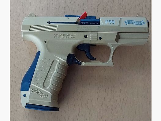 Walther P99 Édition Glacier Or 9mm Pak