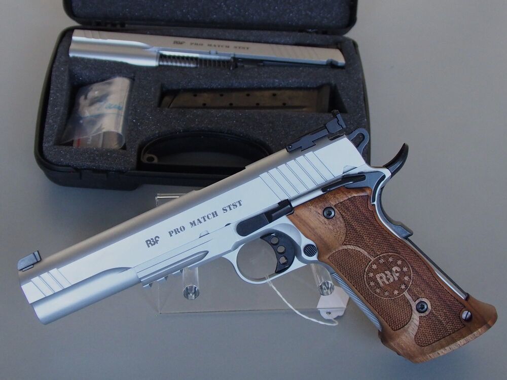 RBF Pro Match STST with 9mm Luger exchange system