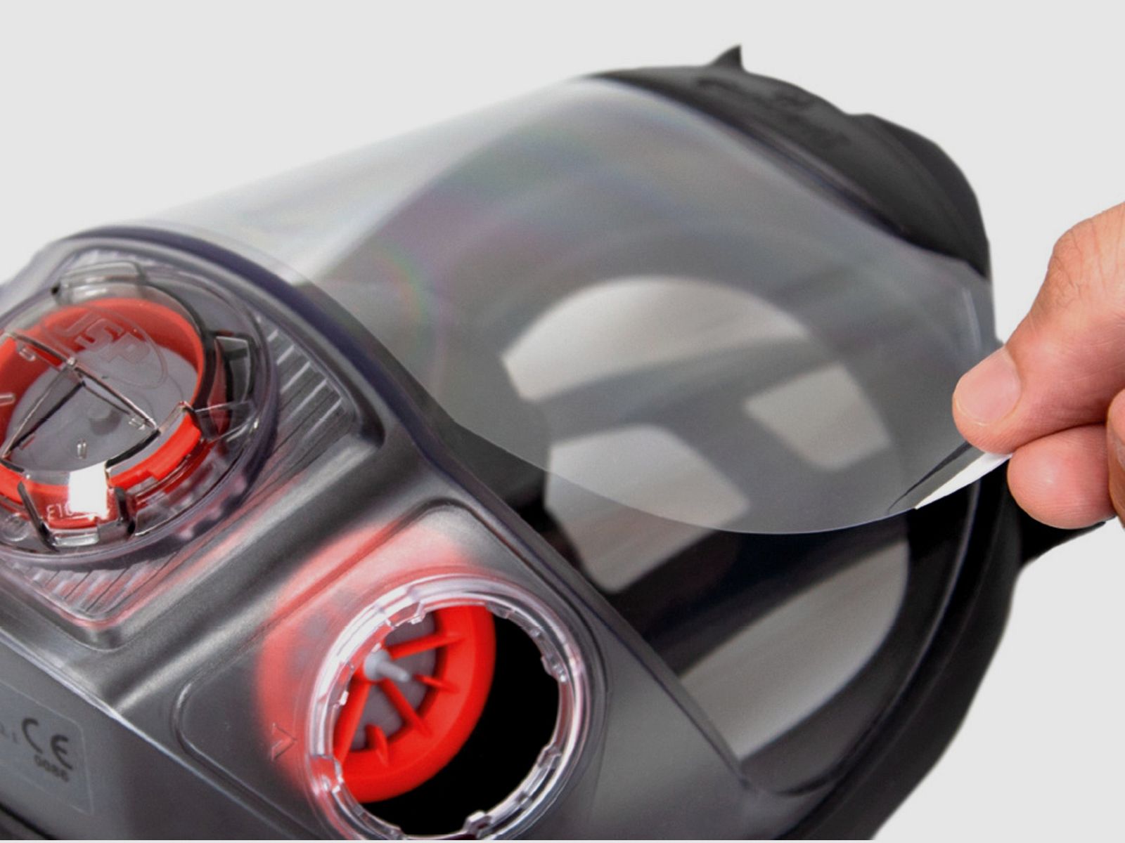 Película de protección JSP para visera de máscara completa Force 10