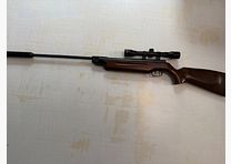 Weihrauch HW 35 K 4,5 mm / .177 – Walther 4x32 scope + suppressor