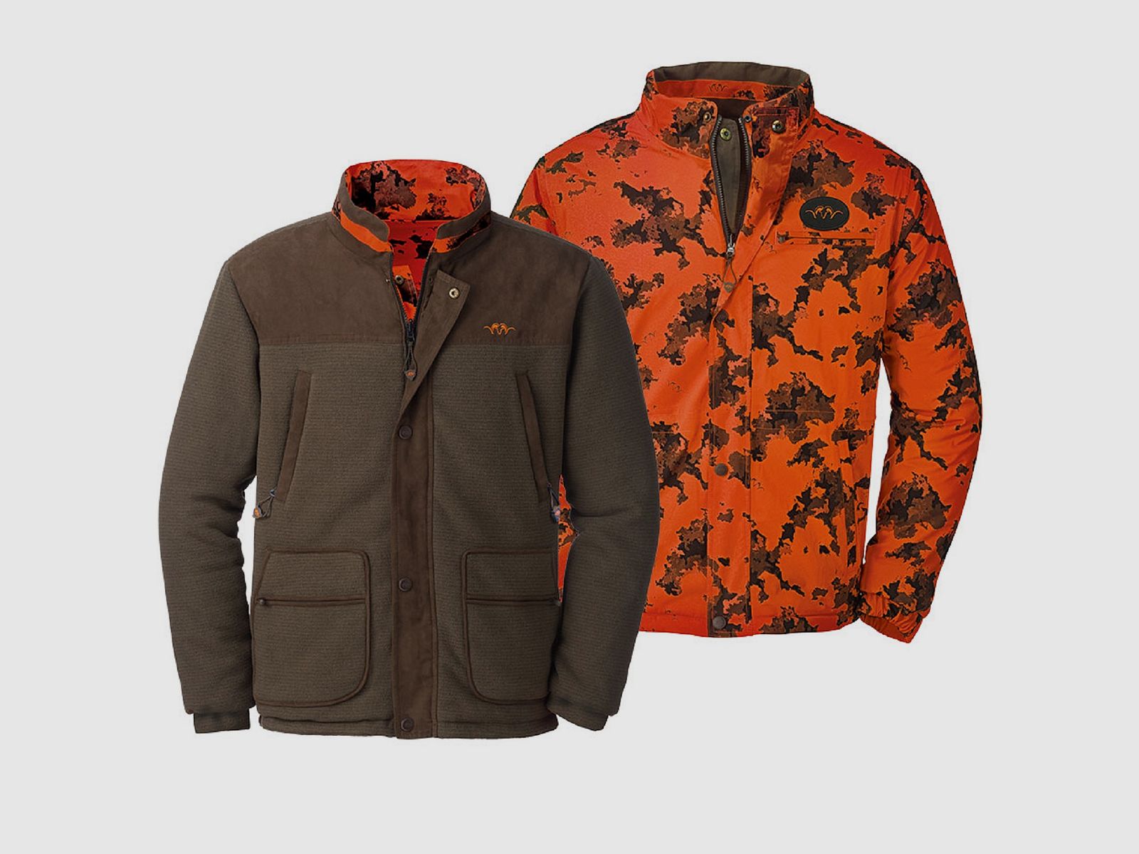 Blaser Fleece Camo Wendejacke Bastian