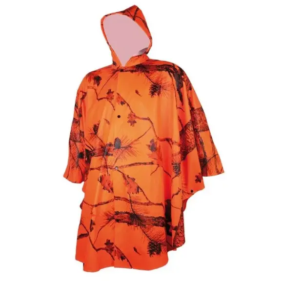 Regenponcho Treeland Camouflage Orange