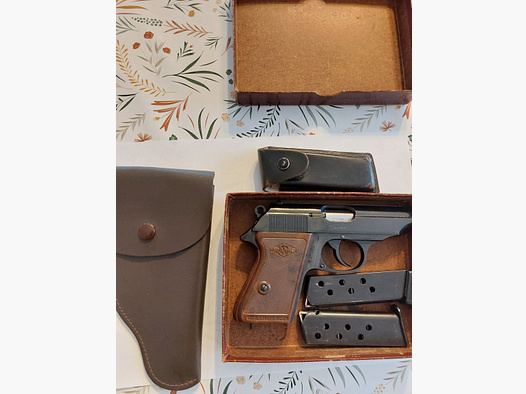 Pistole PPK Walther Manurhin 7,65 (.32)