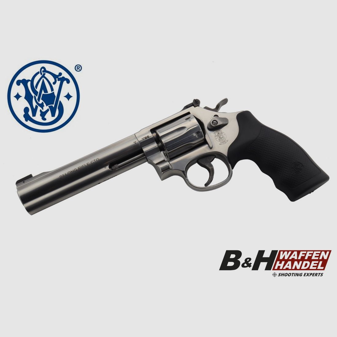 S&W - Smith & Wesson Revolver Mod. 617 6 inches (6") caliber: .22lr, image 1 of 9