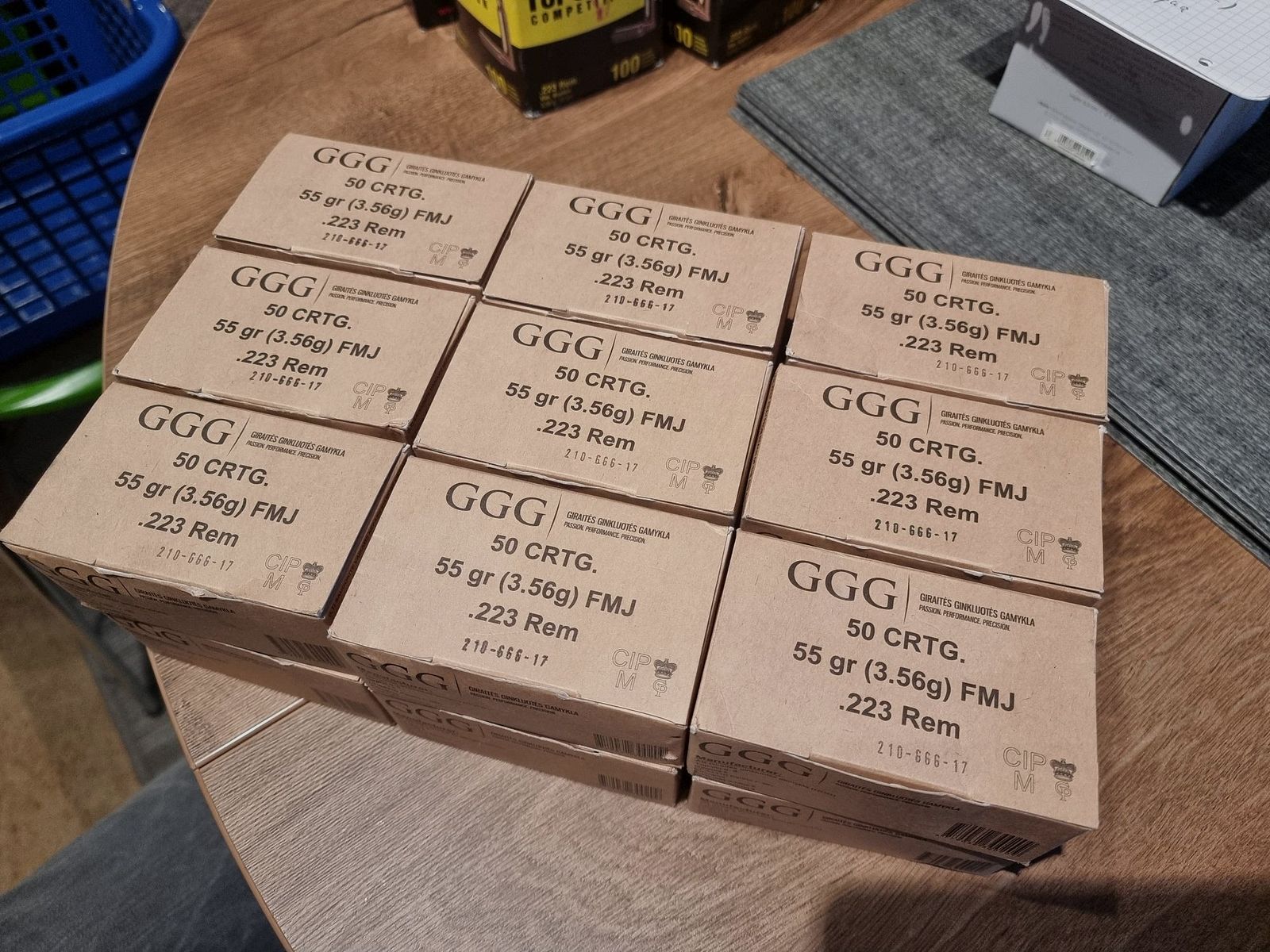 Munition .223 Remington 55gr FMJ - verschiedene Hersteller - S&B Magtech PPU Lapua GGG Norma usw.