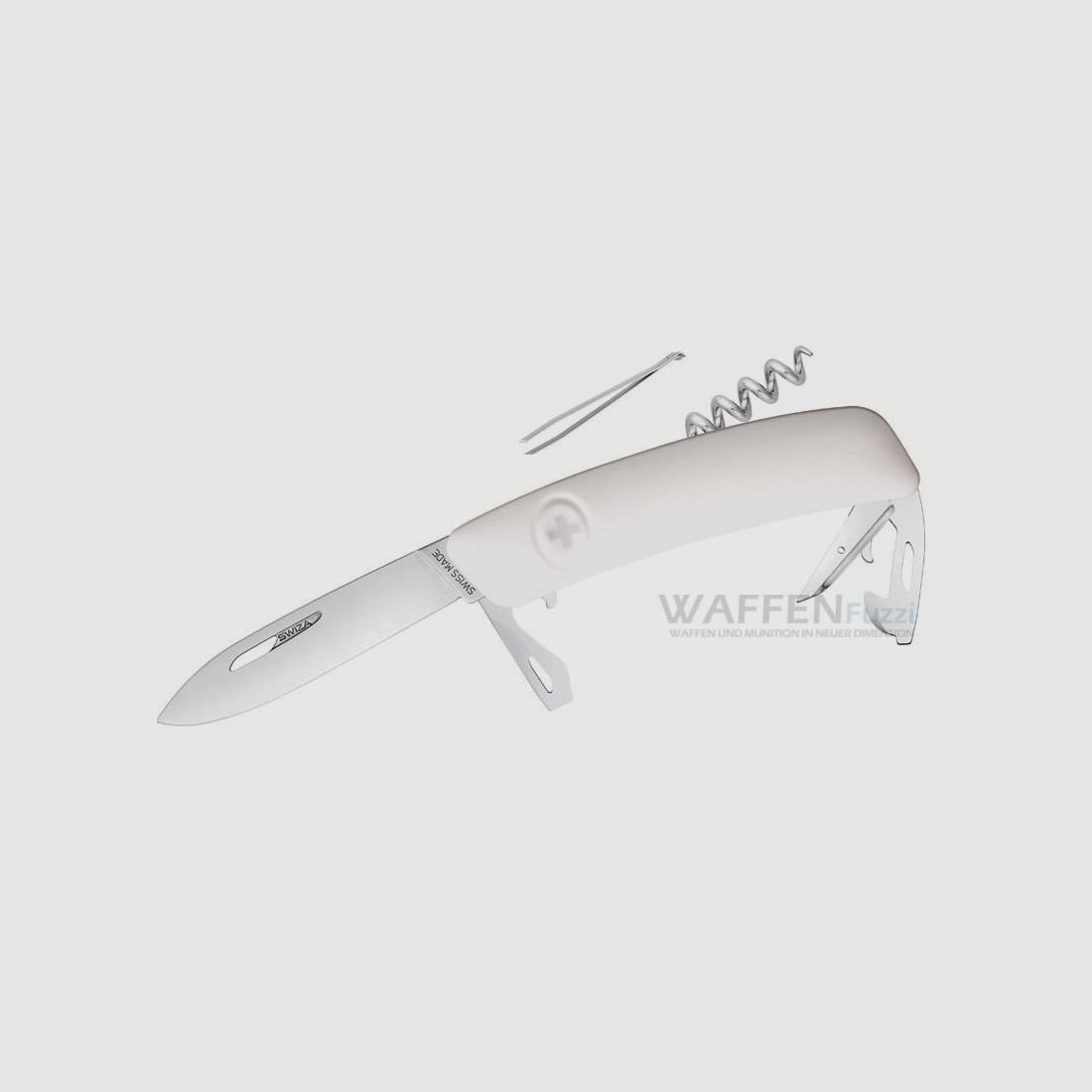 SWIZA Taschenmesser D03 weiss über 11 Funktionen