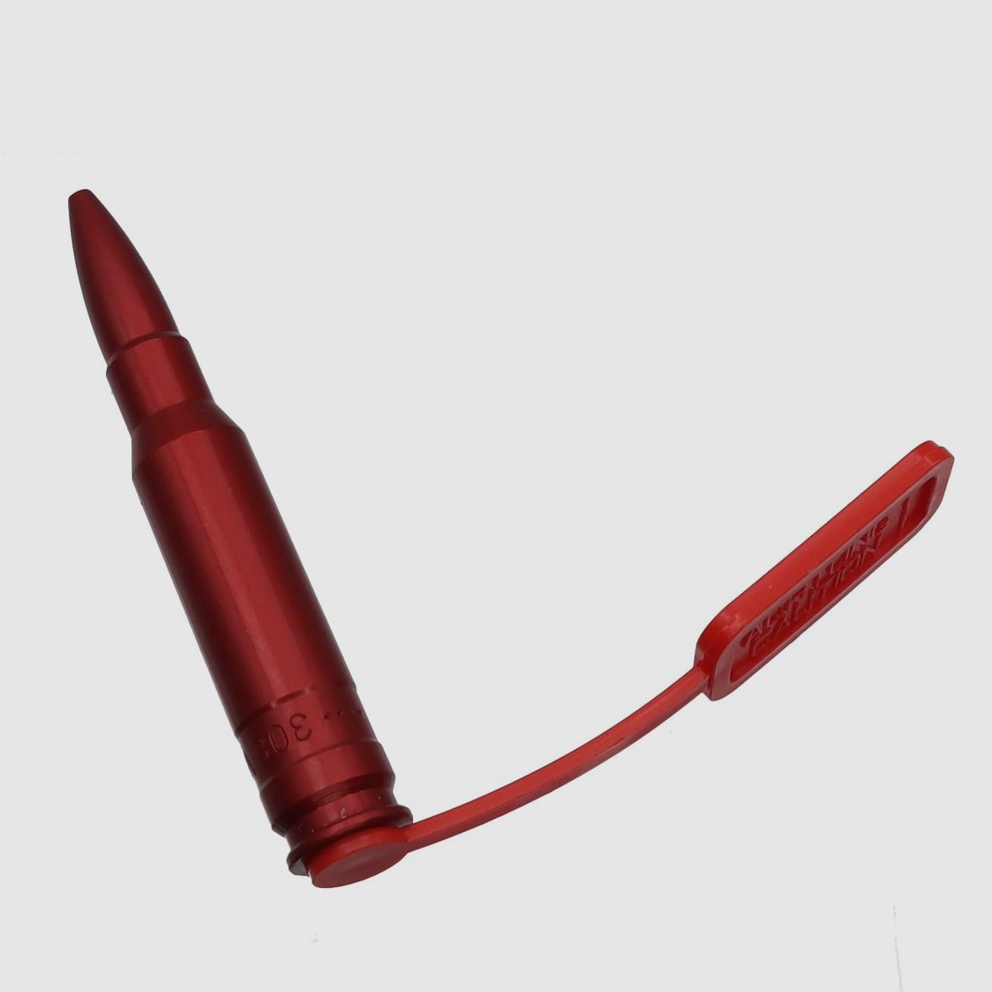 Alu Pufferpatrone mit Sicherheitsfahne - .308Win