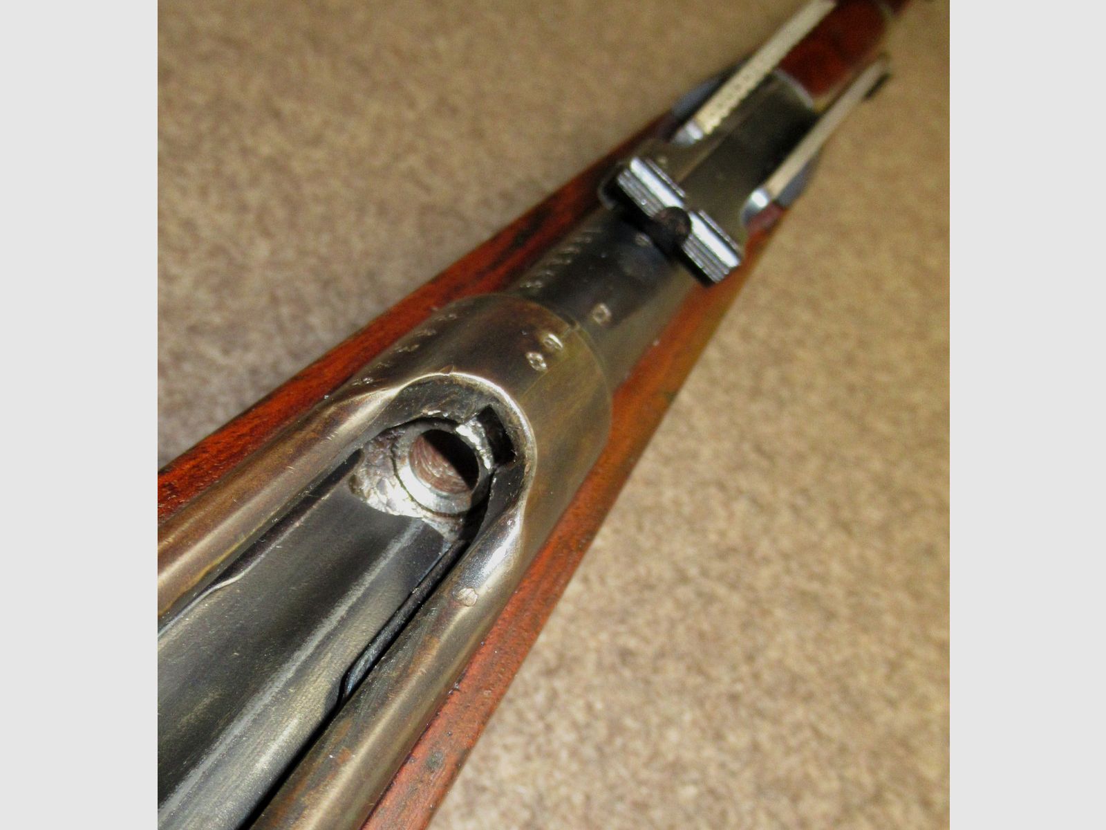 AB-232 W+F Büchse Mod. 1889 Kal. 7.5x53.5mm / 7.65mm Para, Bild 3 von 3