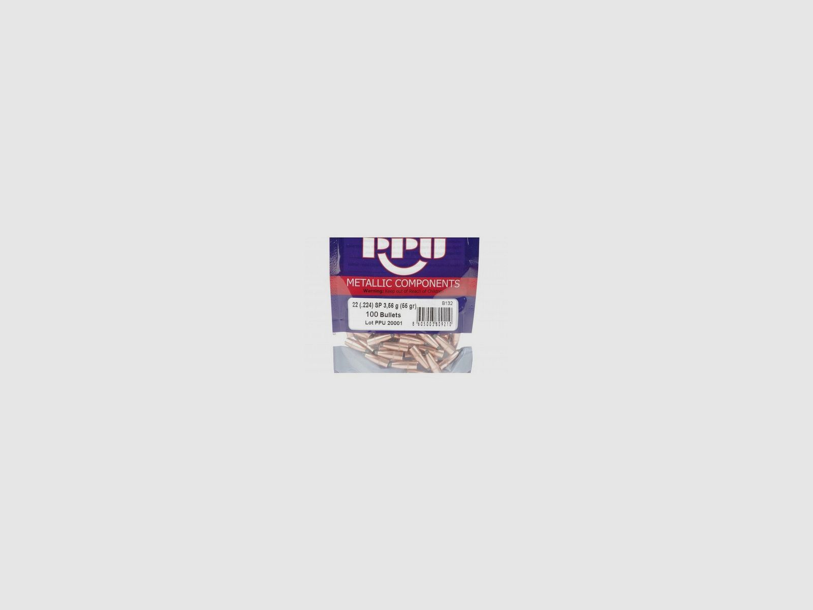 Ogive PPU 22" SP 55 gr.