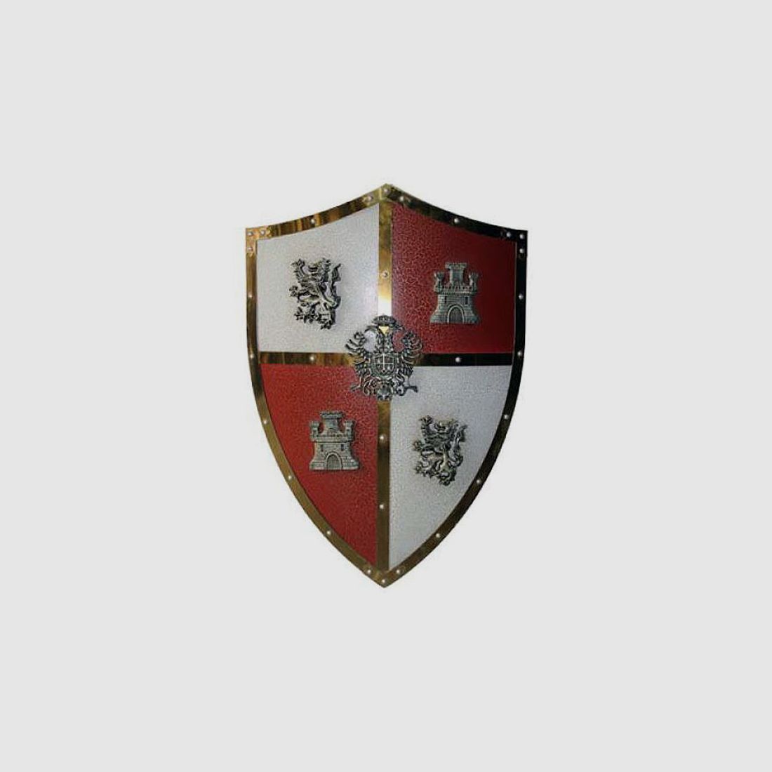 Ritterschild aus Metall