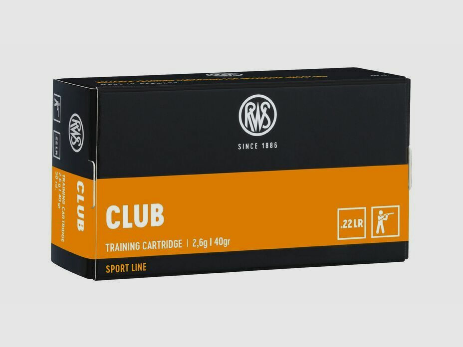 RWS CLUB 22 à50 .22lr