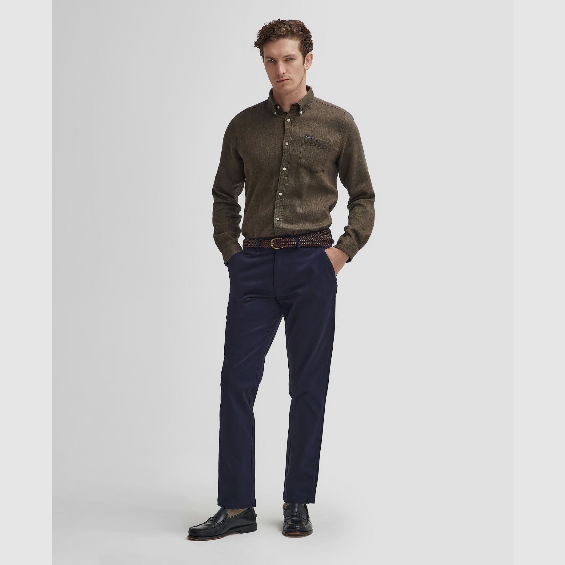 BARBOUR SUEDE TROUSERS, image 2 of 4