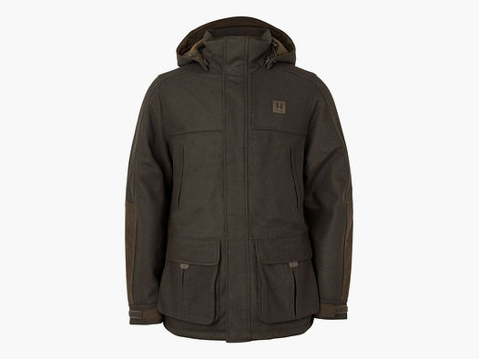 Härkila Kodiak CleverWool HSP Geïsoleerde jas – Donker jachtgroen/Schaduwbruin