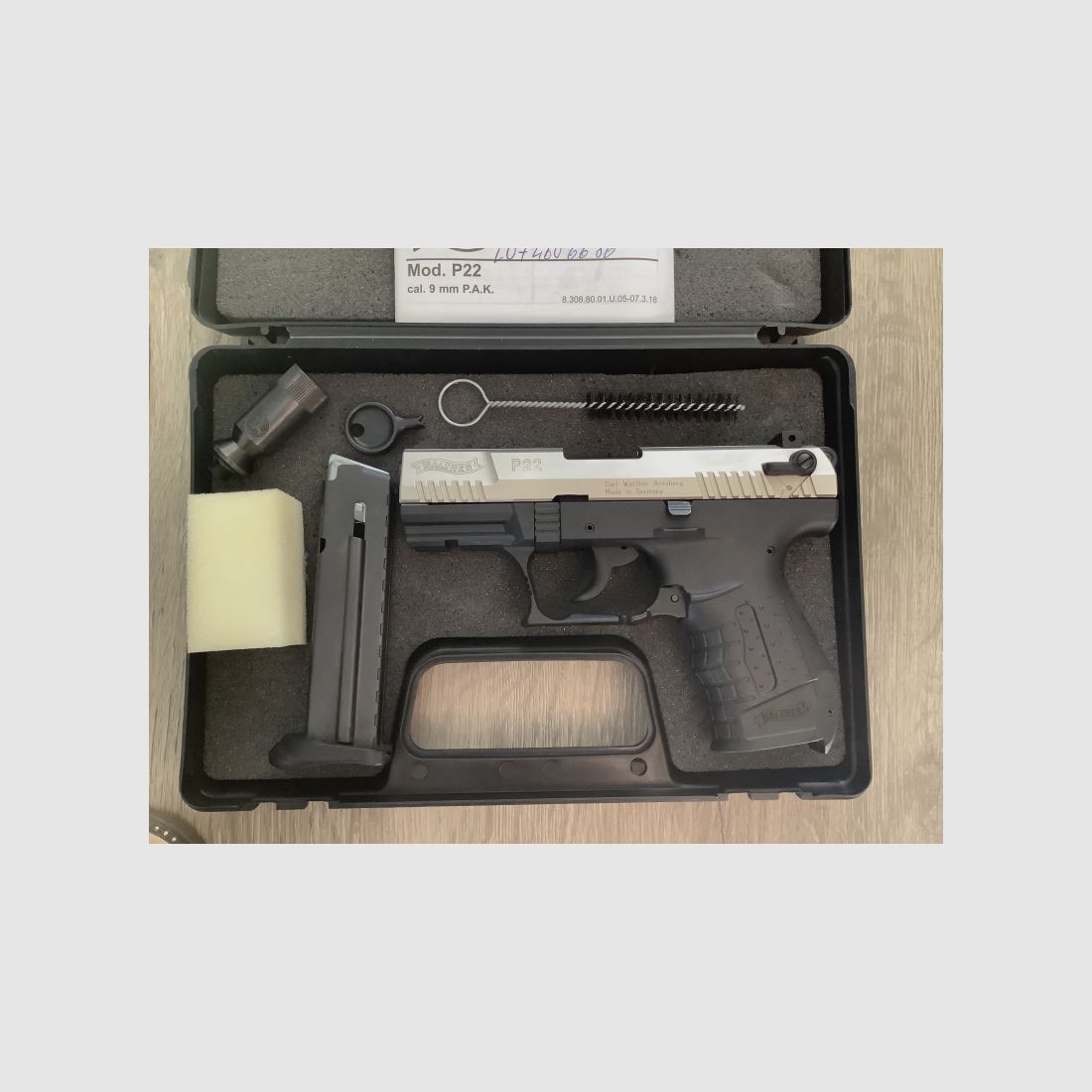 Walther P22 Schreckschuss 9mm