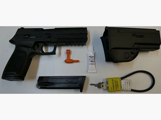 SIG SAUER Pistole SIG Sauer P320F im Kaliber 9mm Para (9x19) Inkl.Zubehör