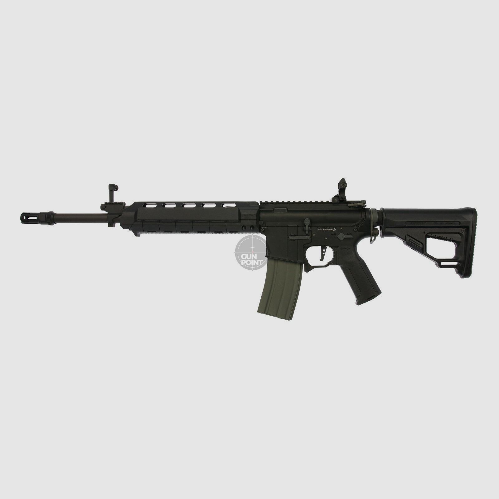 Softair - Gewehr - ARES - Amoeba M4 AMML S-AEG schwarz - ab 18, ber 0,5 Joule