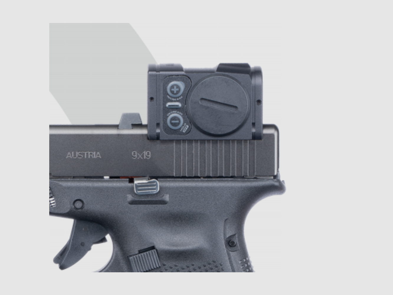 Fresatura del carrello B&T su pistola Glock incl. Aimpoint ACRO P2