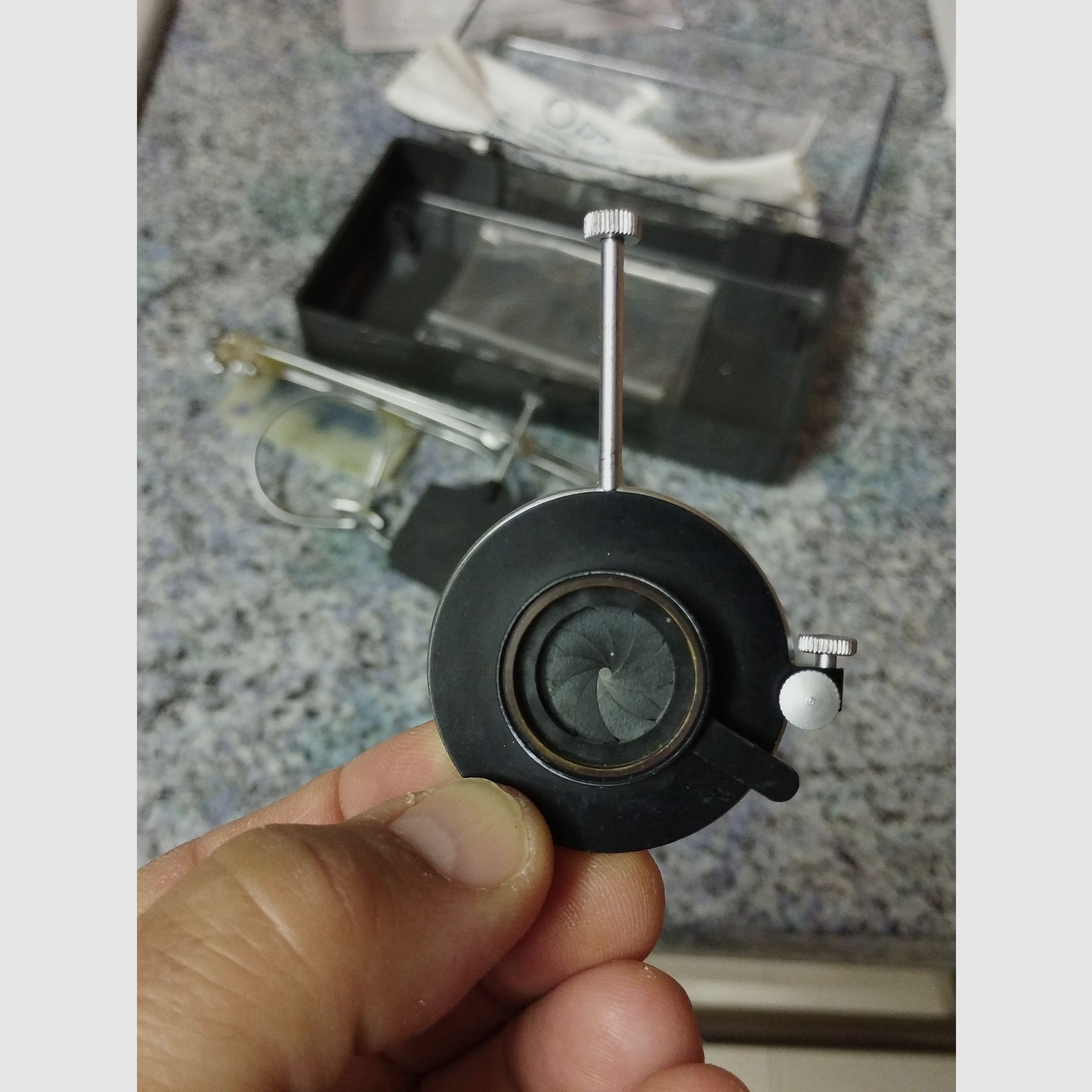 Lunette de tir Knobloch avec diaphragmes iris