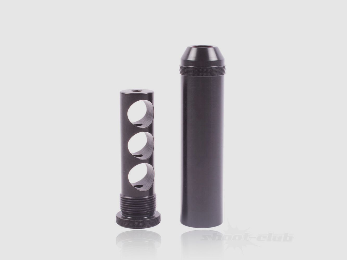 shoXx V2 Schalldämpfer Luftgewehr 4,5mm & 5,5mm, 1/2-20 UNF