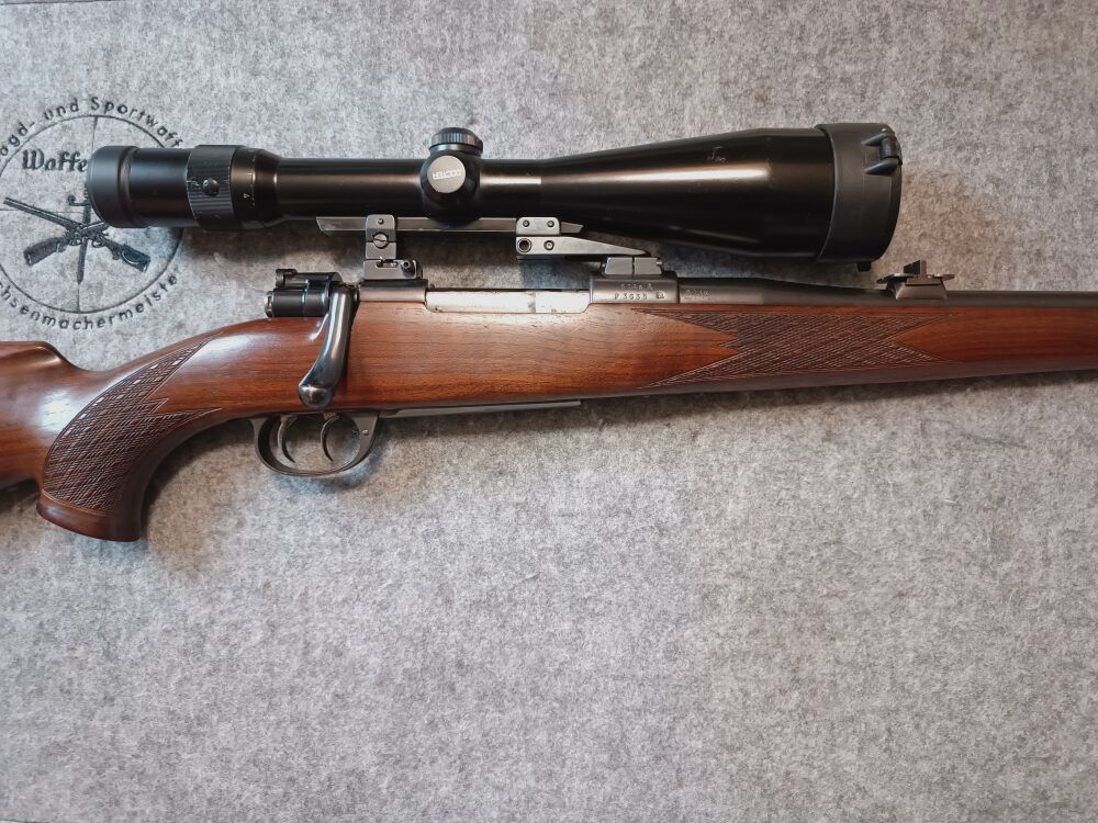 Waffen Adamy Suhl Mauser Argentino 98er mit ZF Docter3-12x56