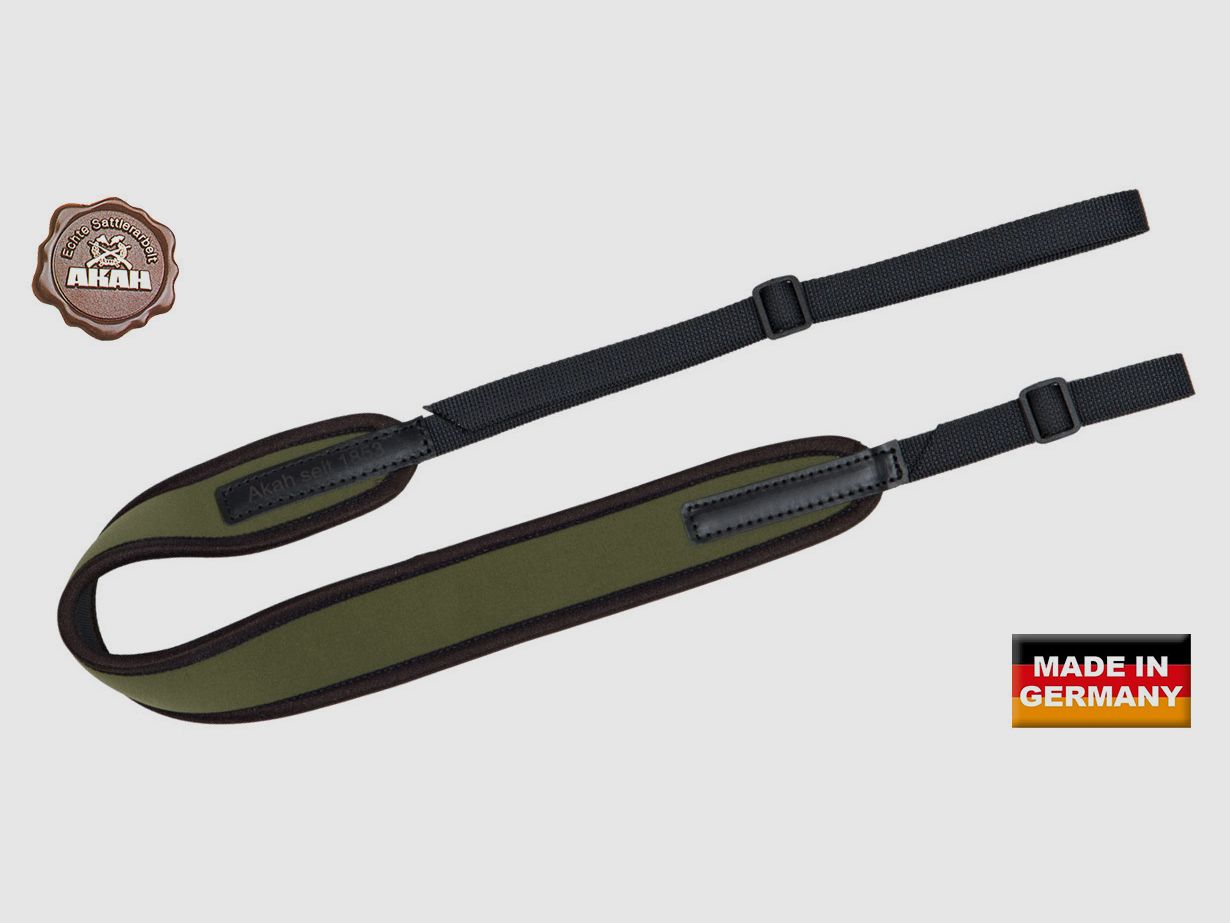 AKAH Gewehrriemen Universal NEOPREN mit Gurtband