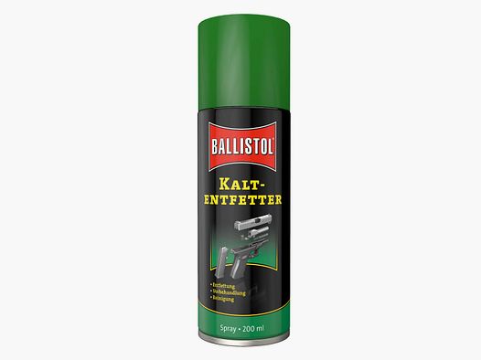 Ballistol Desengrasante en Frío - Spray de 200ml