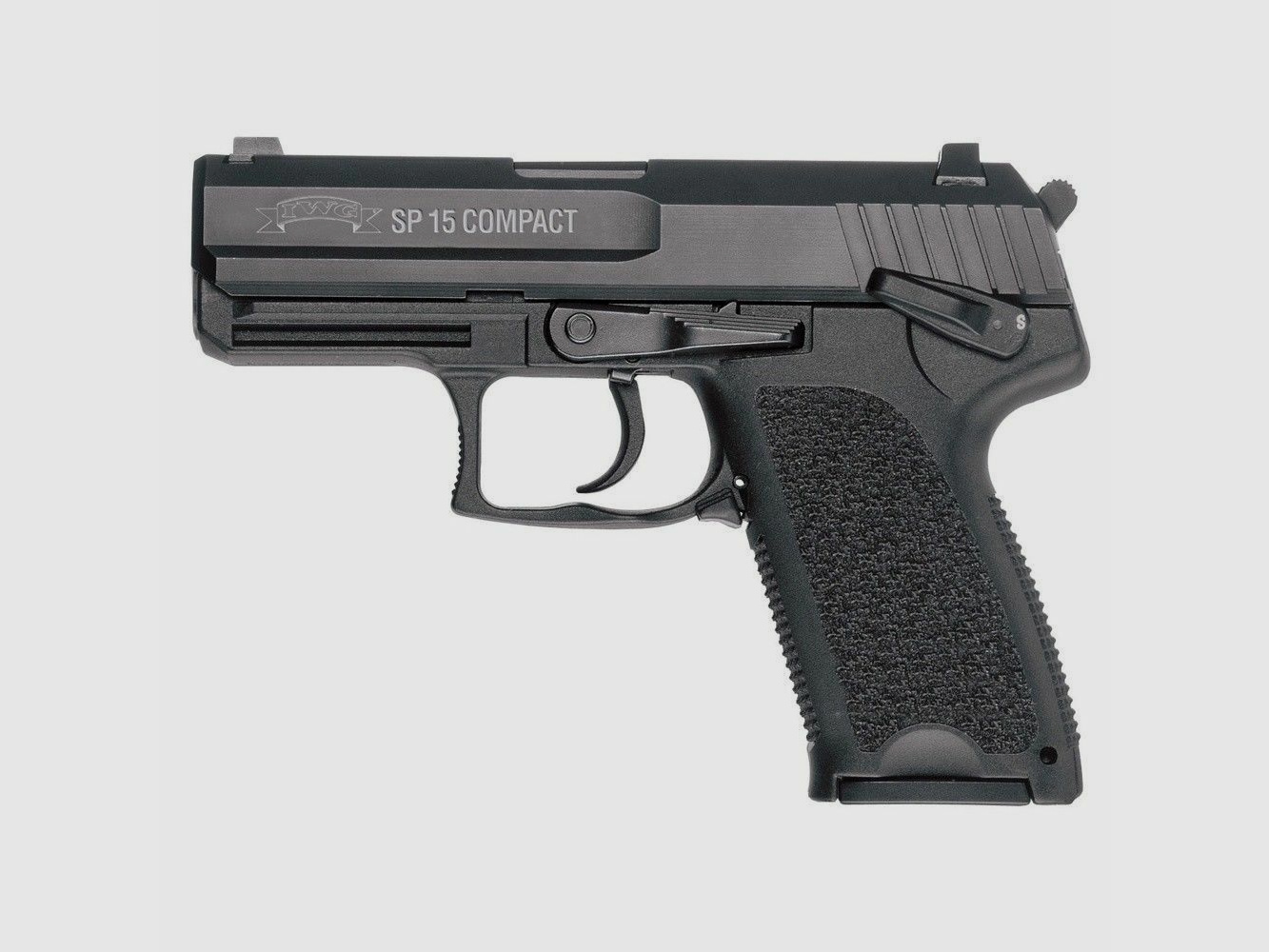 Cuno Melcher IWG SP-15 Compact pistolet à blanc 9mm brunie +