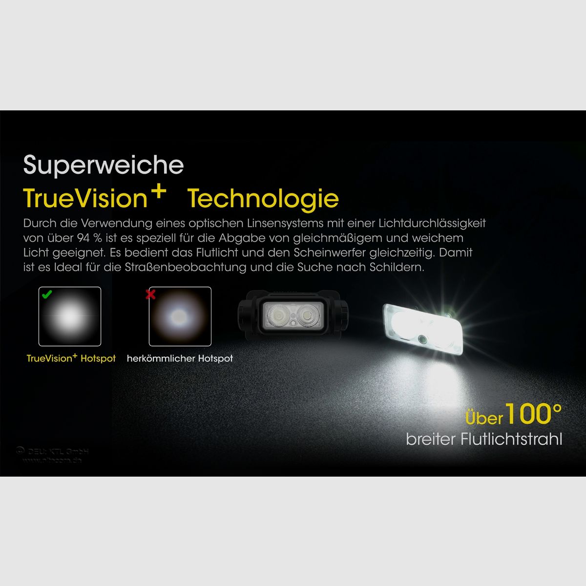 Nitecore NU40 - 1000 lumenów, zdjęcie 11 z 11