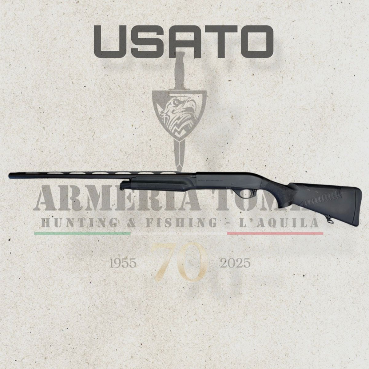 UTILISÉ – FUSIL SEMIAUTOMATIQUE – BENELLI MOD. M2 cal. 20, image 4 sur 5
