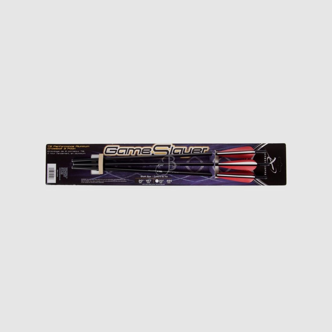 CX DARDO BALLISTA GAME SLAYER 20" 3 PZ