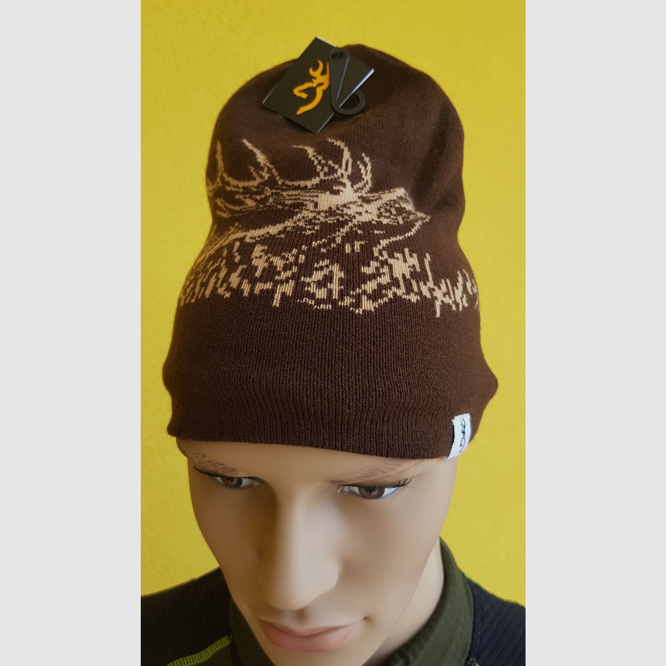 BROWNING WENDESCHAL CERVUS FLEECE BRAUN – ORANGE, Bild 1 von 2