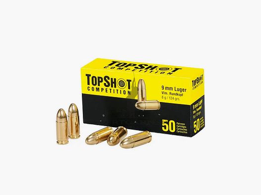Top Shot 9mm 124gr FMJ