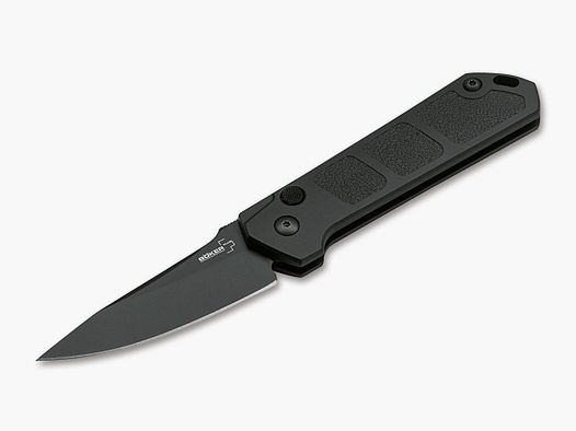 Cuchillo de resorte Kihon Auto Todo Negro