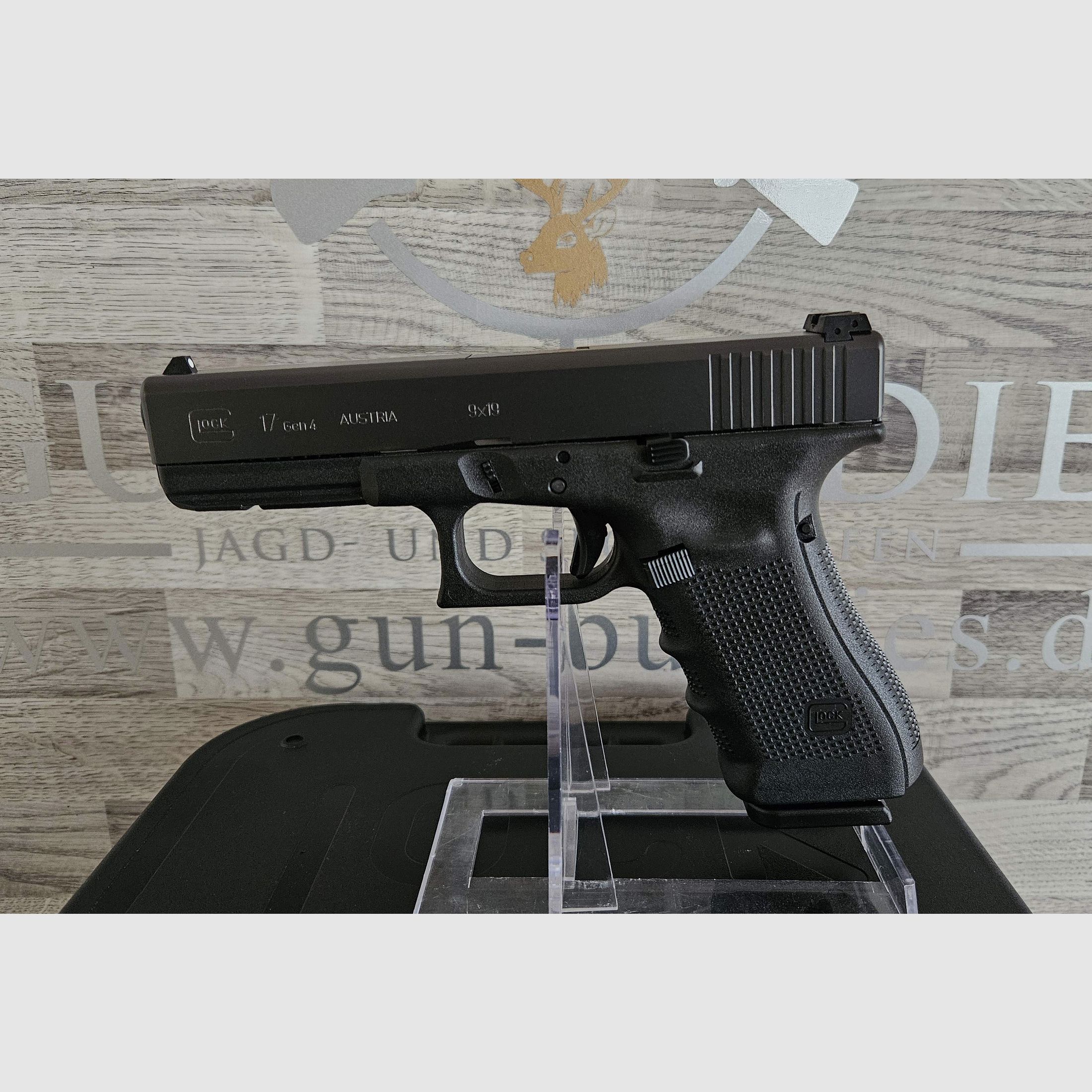Pistole Glock 17 Gen.4 Kal. 9mm Luger - versandkostenfrei - Neuware vom Fachhandel -