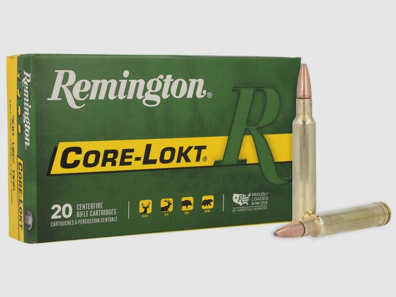 Remington Core-Lokt .300 Wby. Mag. 180GR PSP 20 Patronen