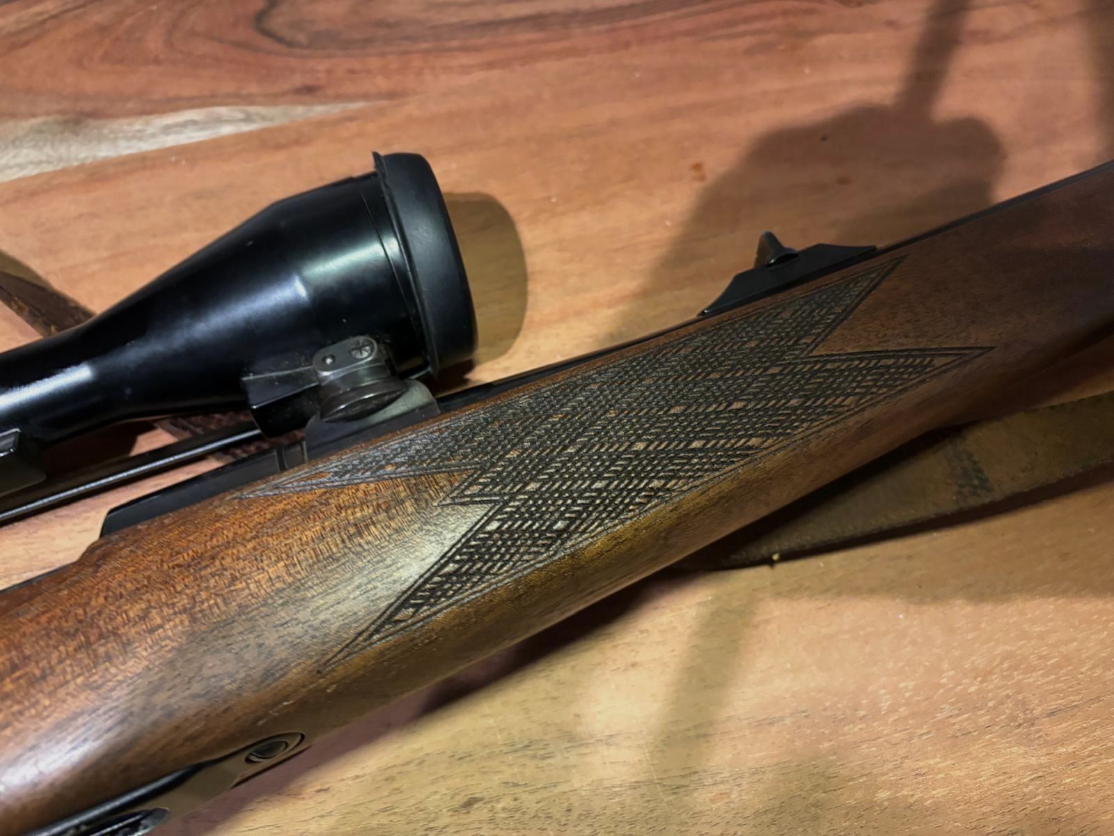 Krico 700 repeating rifle 7x64 repeater + optics + magazine