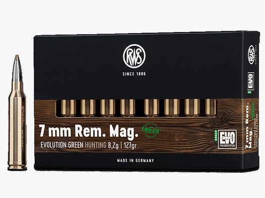 RWS 7mmRemMag Evo Green 8,2g - 127gr
