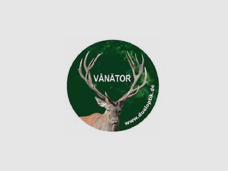 Dualoptik Sticker hunter deer (Set: 10 x)