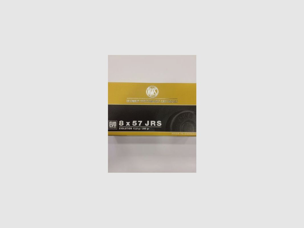 RWS PATRONEN 8 X 57 JRS 200 GR EVO, Bild 2 von 2