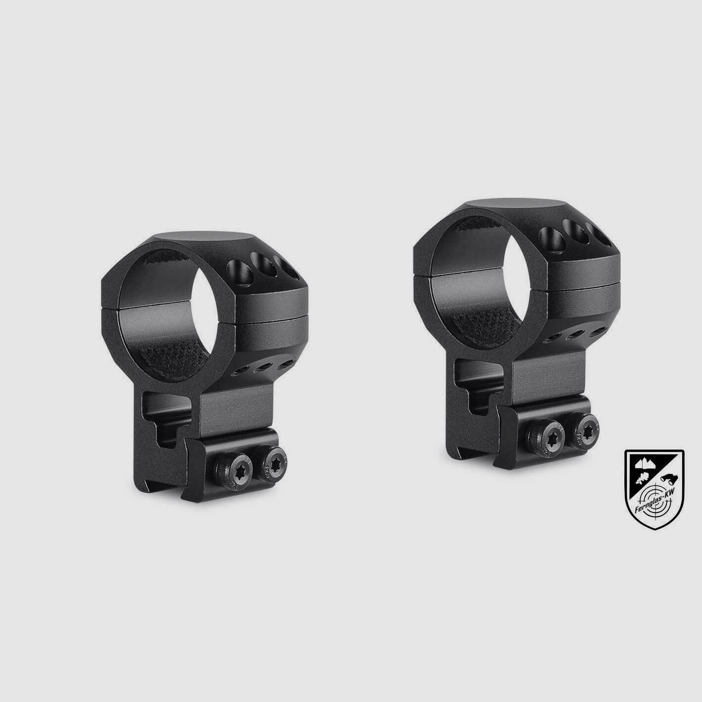 HAWKE 24108 taktyczny montaż pierścieniowy 9 do 11mm Extra Wysoki 30mm 2 sztuki, zdjęcie 1 z 2