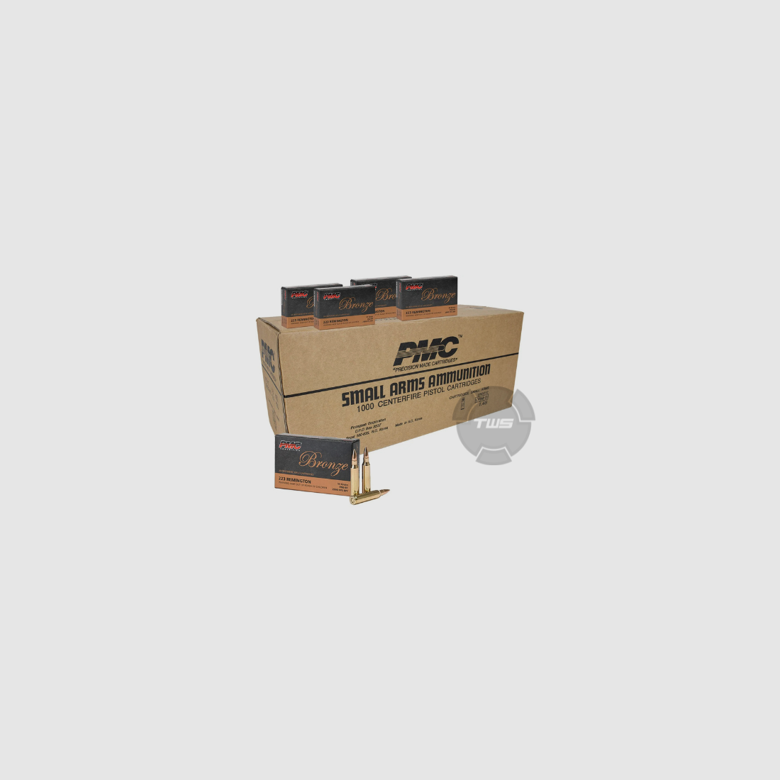 PMC Bronze .223 Rem 55 GR FMJ-BT 1000 Schuss