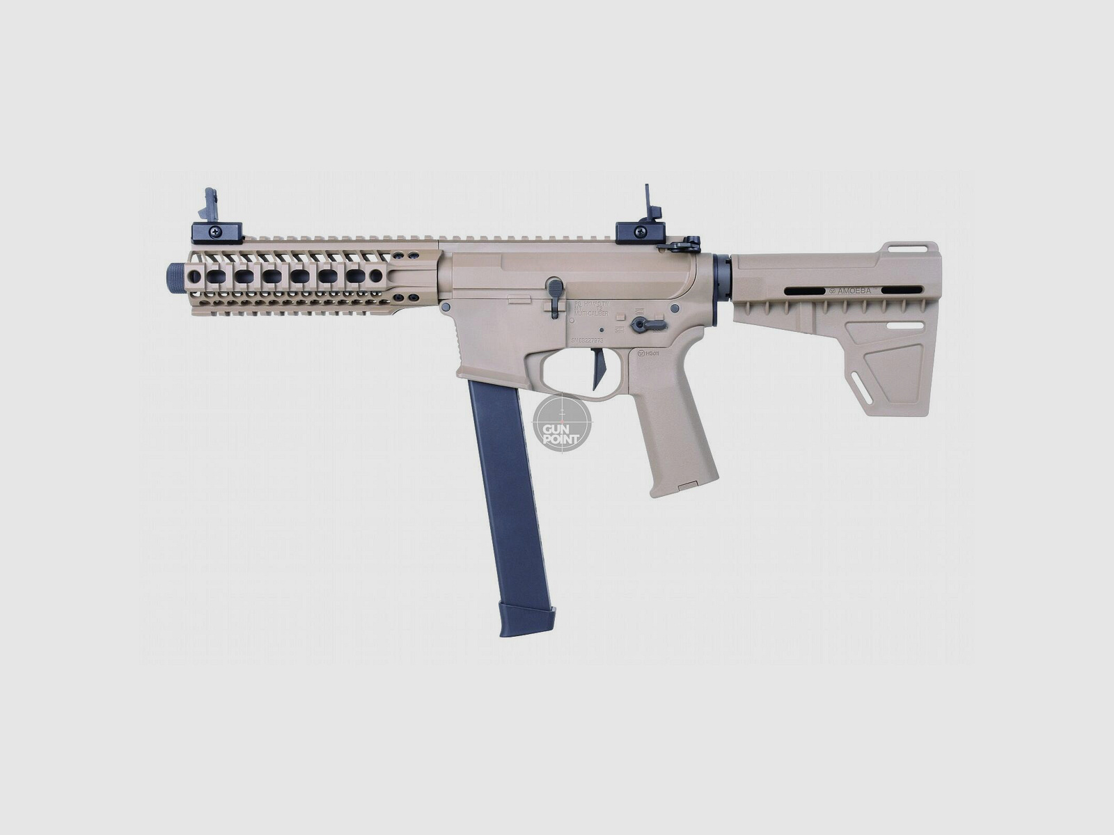Softair - Gewehr - Ares - M45S-L EFCS S-AEG dark earth S -L - ab 18, ber 0,5 Joule