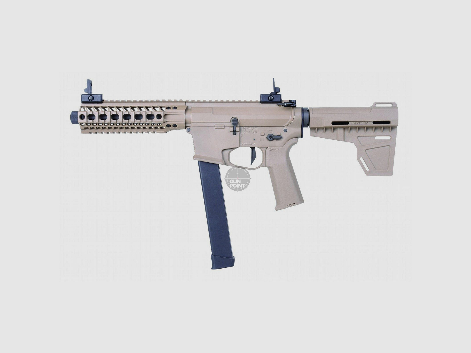 Softair - Gewehr - Ares - M45S-L EFCS S-AEG dark earth S -L - ab 18, ber 0,5 Joule