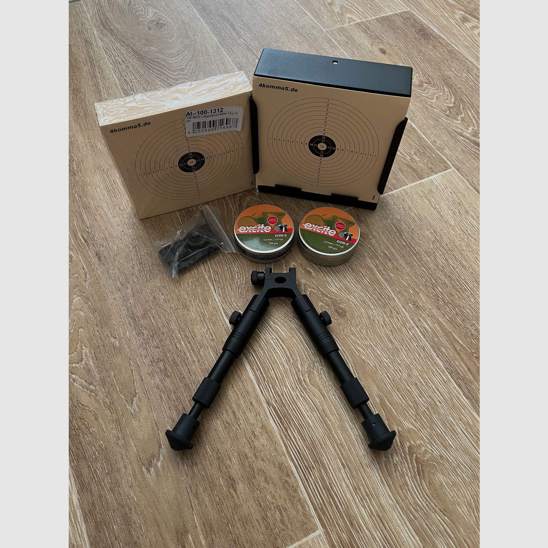 Air rifle SSG AN500 4.5 mm + scope + bipod + bag + pellets
